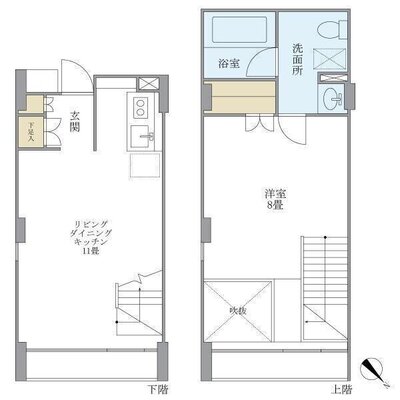 KDXレジデンス自由が丘の間取り