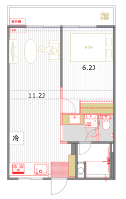 第２長沢ビルの間取り