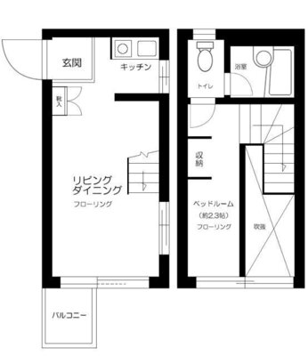 サンクレールの間取り