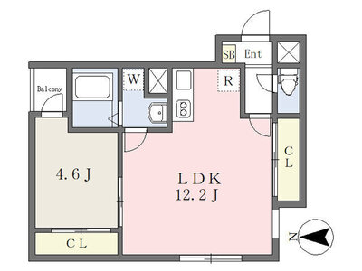 ロータス下北沢の間取り