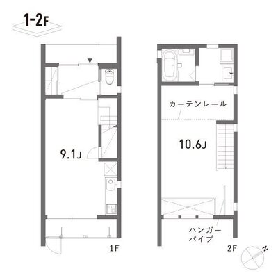 ヴァロ高円寺（Valo高円寺）の間取り