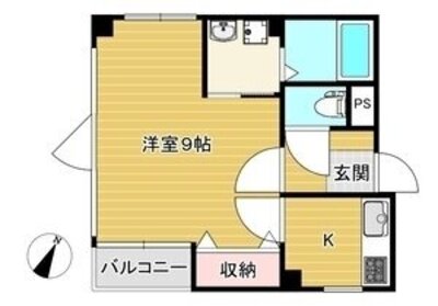 メゾンドアンシャンテ(メゾン・ド・アンシャンテ)の間取り