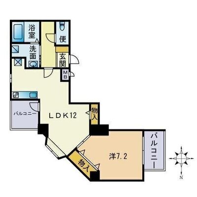 プラムスクエアハイツの間取り