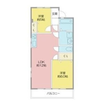 メゾン藤の間取り