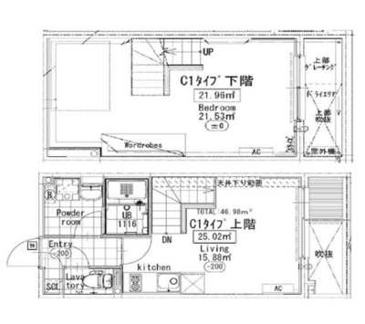 プライマル駒沢大学の間取り