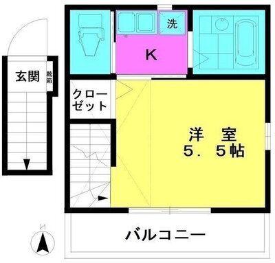 K-house久我山の間取り