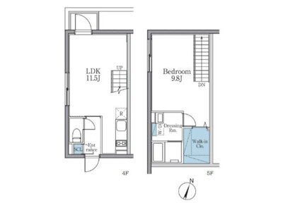 レガシア目黒不動前の間取り