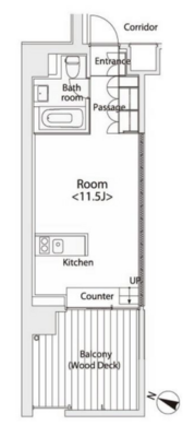イプセ学芸大学の間取り