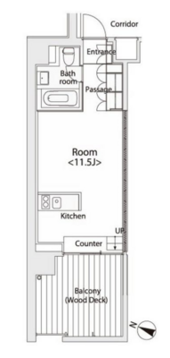 イプセ学芸大学の間取り