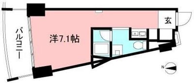 ａｐｐｌｅ　ｓｔｕｄｉｏ　ｆｌａｔｓの間取り