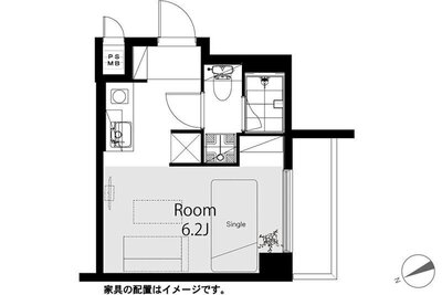 セントヒルズ目白台の間取り図