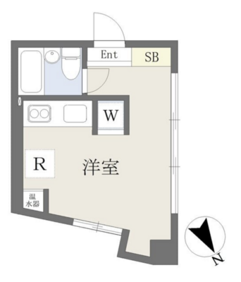 シティマンション東中野の間取り