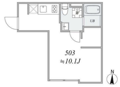 トリアス238の間取り