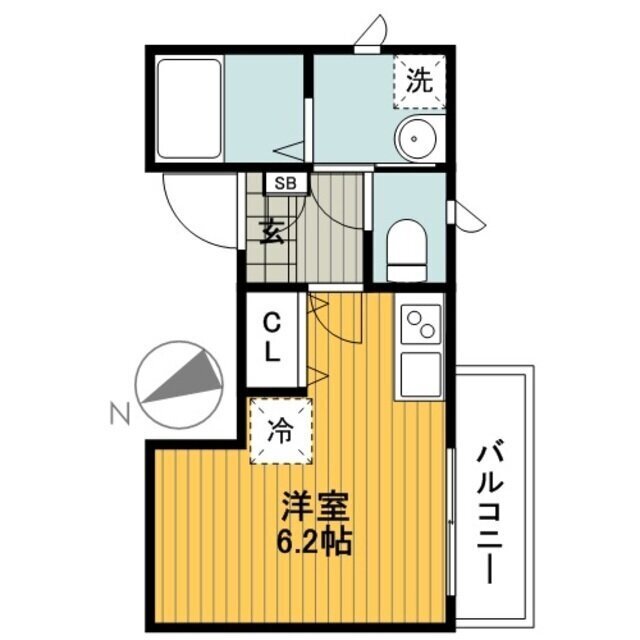 ノース・K-/神奈川県横浜市港北区/菊名/ワンルーム | 東京、神奈川