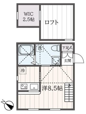 プリマ蒔田の間取り