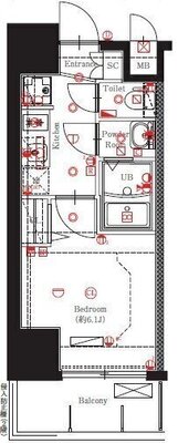 MAXIV名古屋の間取り