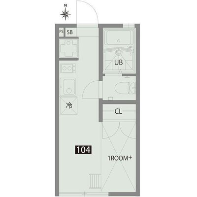 グランエッグス西荻北の間取り