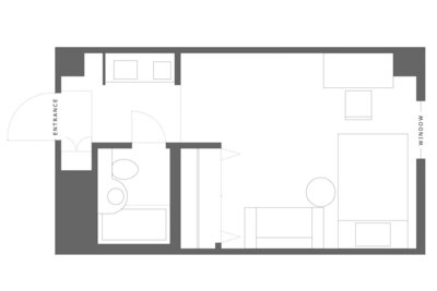 goodroom residence 大阪豊中の間取り