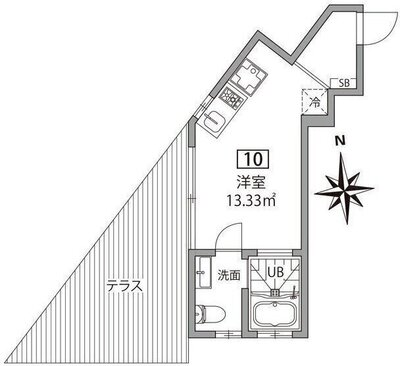 グランエッグス久我山の間取り