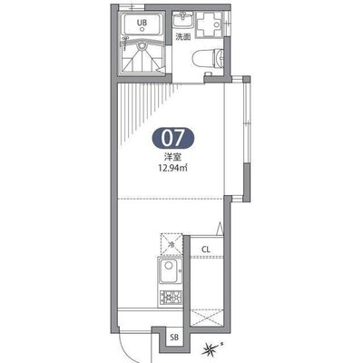 グランエッグス中野方南町の間取り