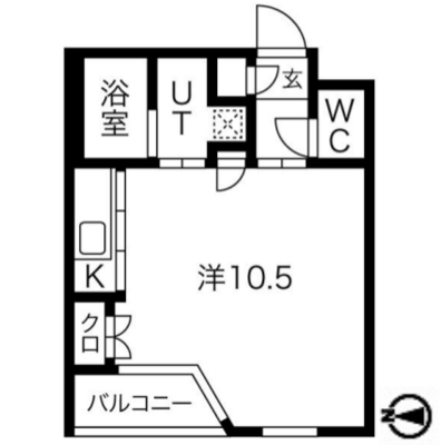 SPACE CUBE HONJIN(スペースキューブ本陣)の間取り