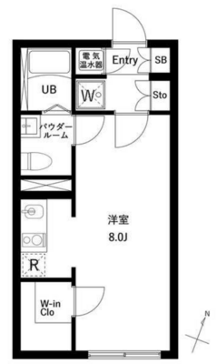 アーバンパーク下北沢の間取り