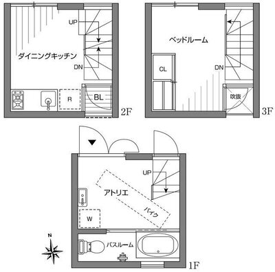 石双居の間取り