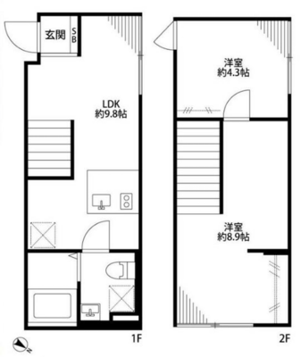 ルミドゥース目黒の間取り