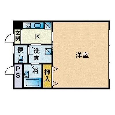 プレジール大濠公園の間取り