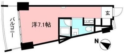 ａｐｐｌｅ　ｓｔｕｄｉｏ　ｆｌａｔｓの間取り