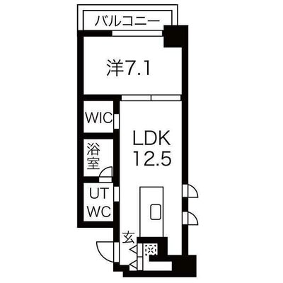 イーストモート高麗橋の間取り
