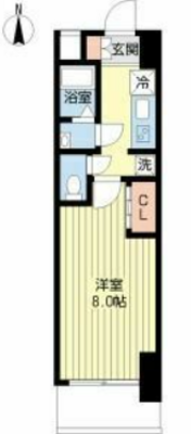 プロシード神戸元町の間取り