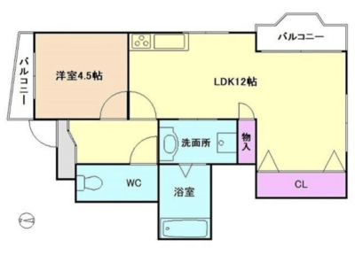 JOYPARKの間取り