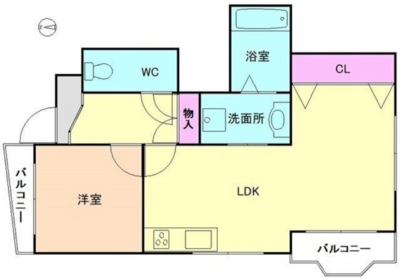 JOYPARKの間取り