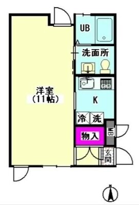 バナナコートの間取り