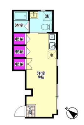 ブライトテラス南馬込の間取り