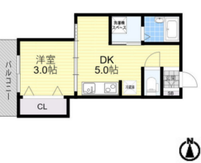 ニューライフ赤坂の間取り