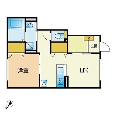 ハイム東比恵の間取り