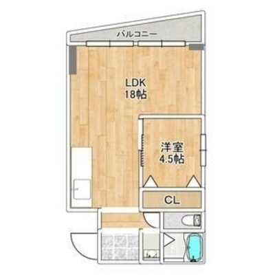 難波ミツミコープの間取り