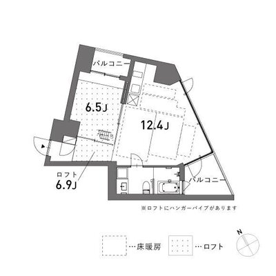 エスト（est）の間取り