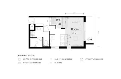 サマリヤマンション石神井公園の間取り