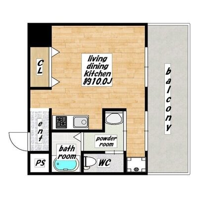ルミエール四ツ橋の間取り