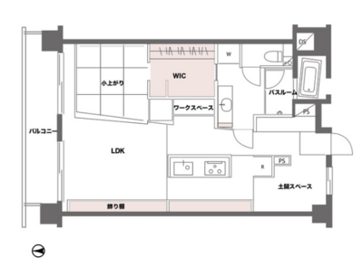 DM（戸山ハイツ）の間取り