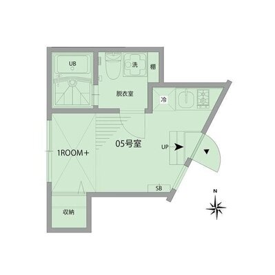 ササヅカアパートメントの間取り