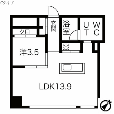 コレクション名駅スリー（コレクション名駅Ⅲ）の間取り