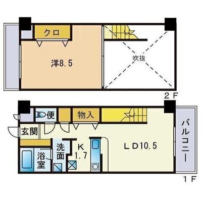 アエロポルト西京の間取り