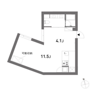 カミウマプレイスの間取り