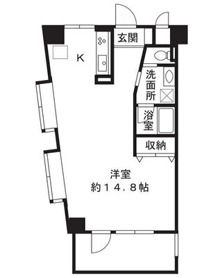 メディカルクリア野川の間取り
