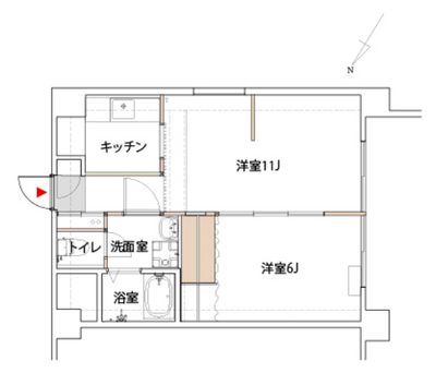 新高砂マンションの間取り