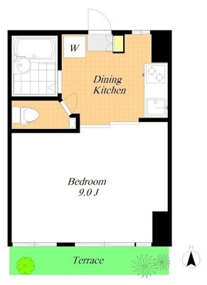 コーポけやきの間取り